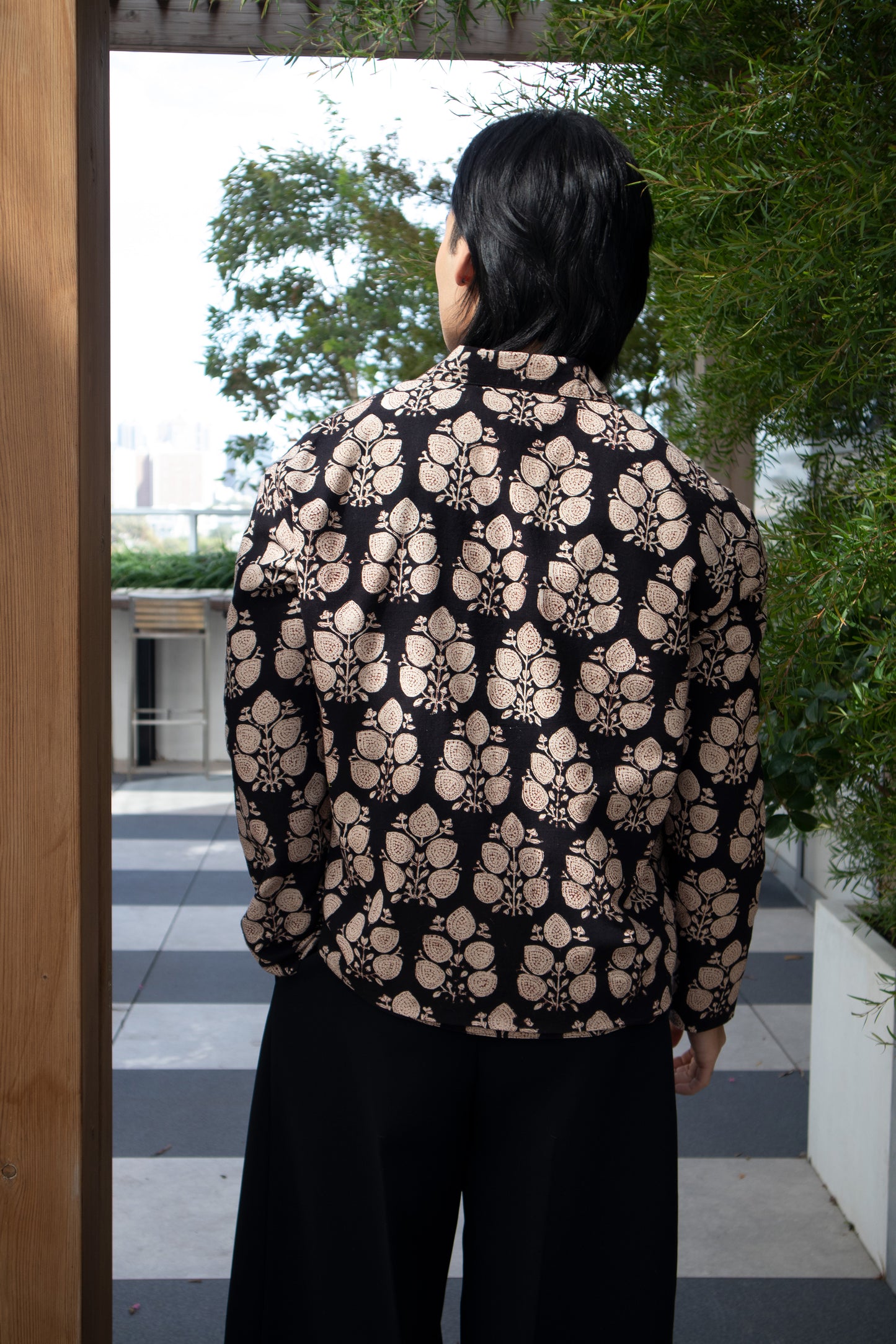 Flora Cropped Shacket