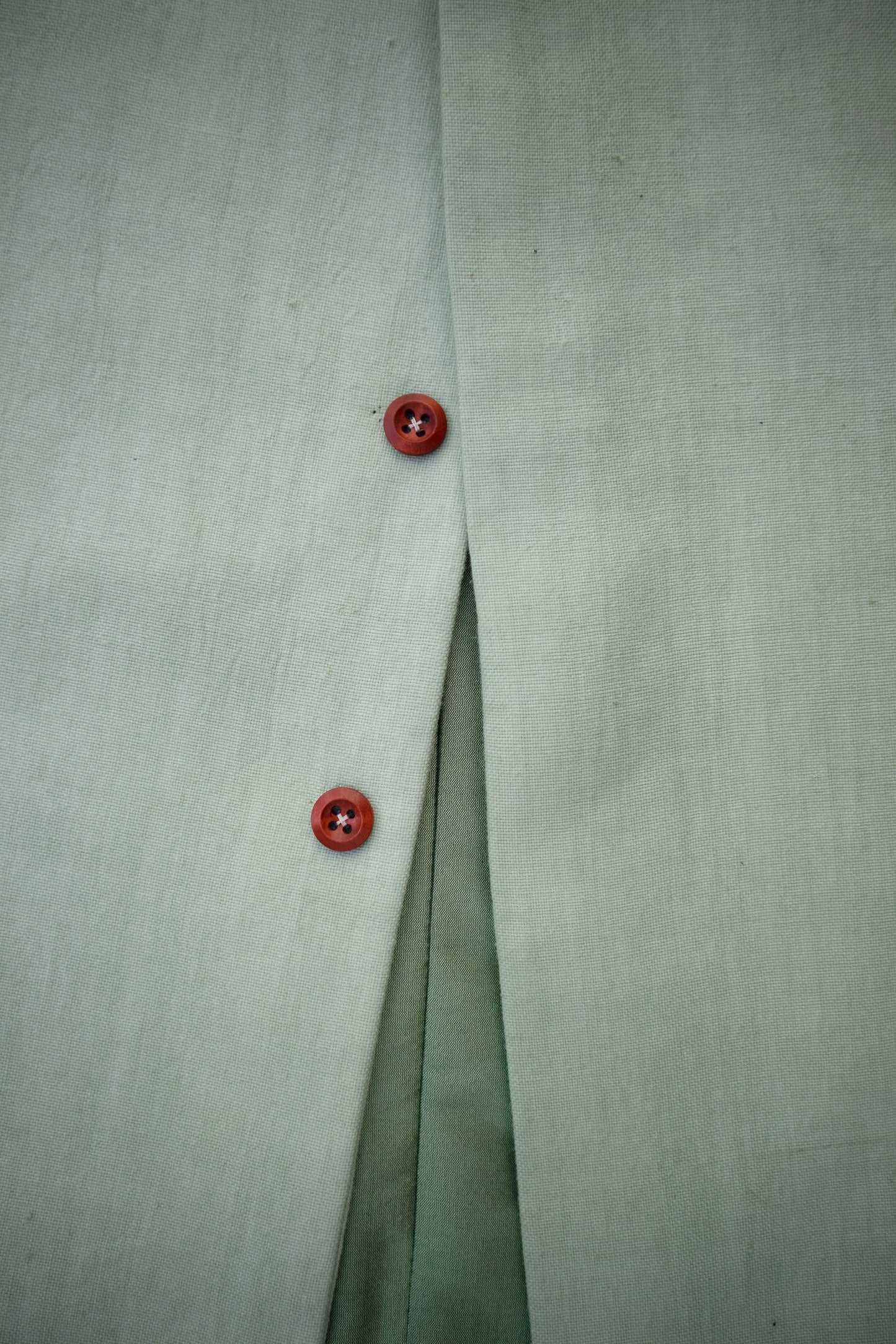 Lime Nehru Vest
